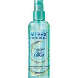 Streax Vitariche Gloss Hair Serum – 100ml, Frizz Control & Shine with Macadamia Oil