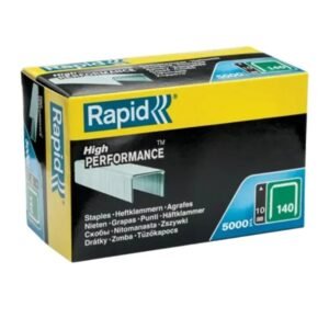 No.140 Flatwire Staples 10mm – 5000pcs – Silver – 11910711