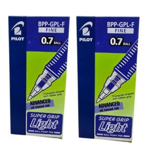 BPP-GPL-F Super Grip Ball Pen Blue Fine Tip Pack of 24 Smooth Writing
