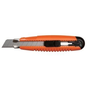 GC-401 18mm Snap-Off Cutter Knife Pack of 2 GC-401 Heavy Duty 18mm Snap-Off Cutter Knife Pack of 2 | 0.6mm Thick Blade | Extra Grip Handle | Made in Japan