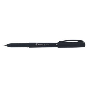 BP-1 Fine Ball Pen Black Pack of 2 (24 Pieces Black)