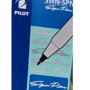SWN-SPN Sign Pen Blue Fine Tip Waterproof Marker Pack of 12 (1 Dozen)