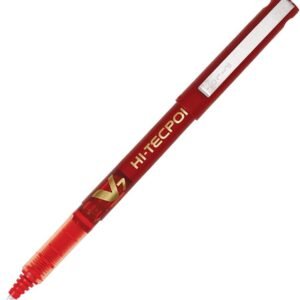 V7 Hi-TEC Point Pen 0.7mm Red - 12 Pieces