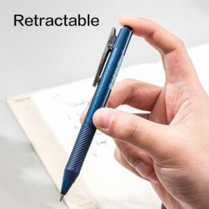 Geni 0.7mm Retractable Bullet Tip Gel Pen 12pcs G80-BL