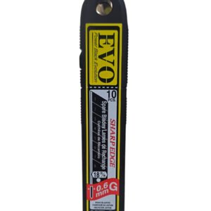 GB-10B EVO Power Black Evolution G-Type Heavy Duty Cutter Blades 18mm – 10 Pieces