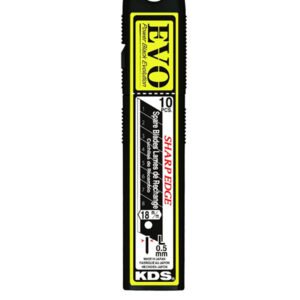 Japan LB-10B EVO Power Snap-Off Blades 18mm Black – 2 Pack (20 Blades)