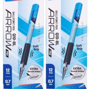 Ball Point Pen Arrow PRO 0.7Mm Pack of 2x24pcs Blue, EQ10-BL