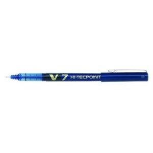 Roller Pen Hi-Tecpoint Needle Tip 0.7 mm Blue BX-V7-L-E (Box of 12)