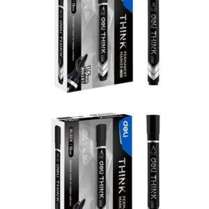 Permanent Marker 1.8mm U100-20 Pack of 2 (24pcs Black)
