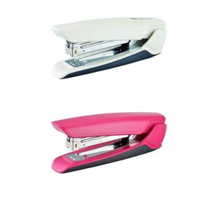 TRENDY-35 / Nowa-35 Stapler Pack of 2 | 25 Sheets Capacity | All Metal | Color May Vary