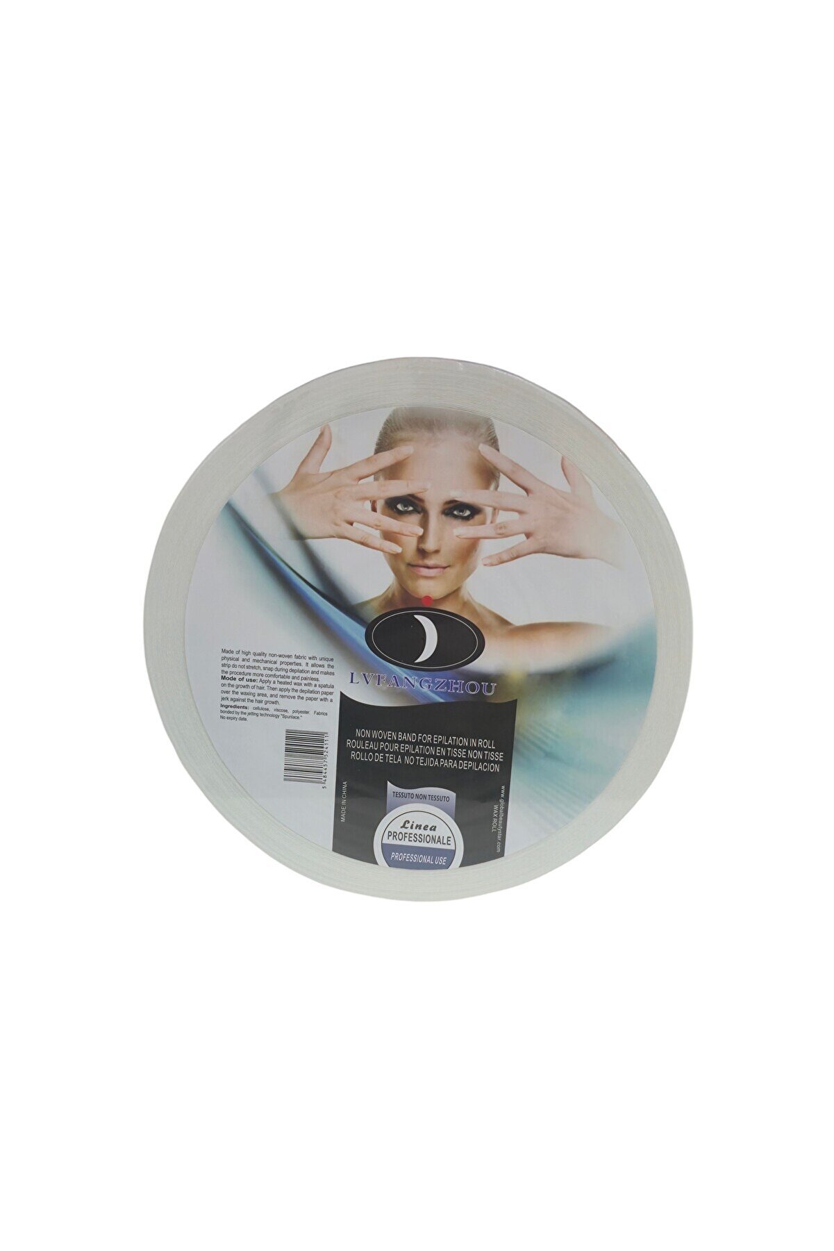 Non-Woven Wax Strip Roll, 100 Yards Non Woven Body and Facial Wax Strip Roll, Disposable Wax Strips Epilating Roll, Hair Removal Roll for Professional Beauty Salon & Home Use