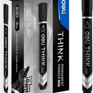 Permanent Marker U100-12PCS (Black)